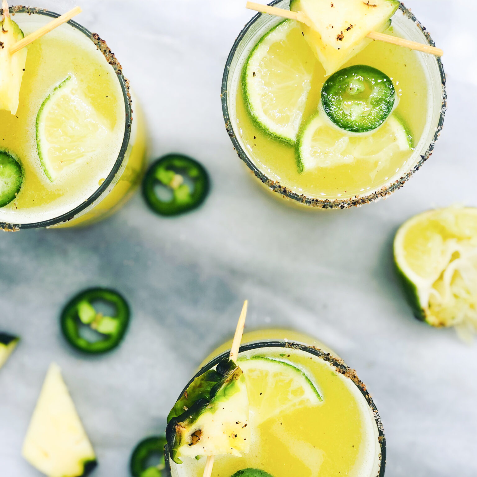 Spicy Citrus Ginger Beer Margarita Grain Free Table