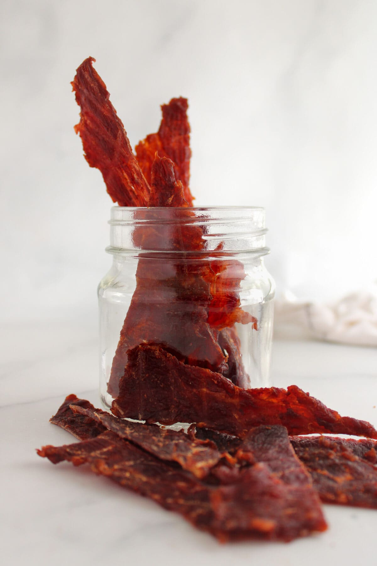 Sweet and Tangy BBQ Beef Jerky - Grain Free Table