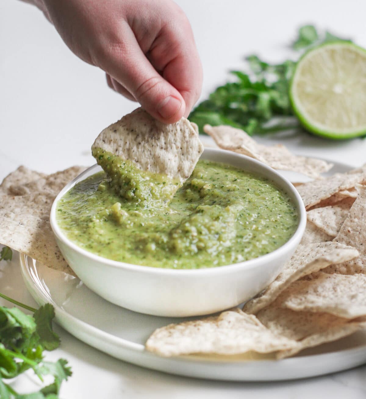 Easy Homemade Tomatillo Salsa Verde Grain Free Table