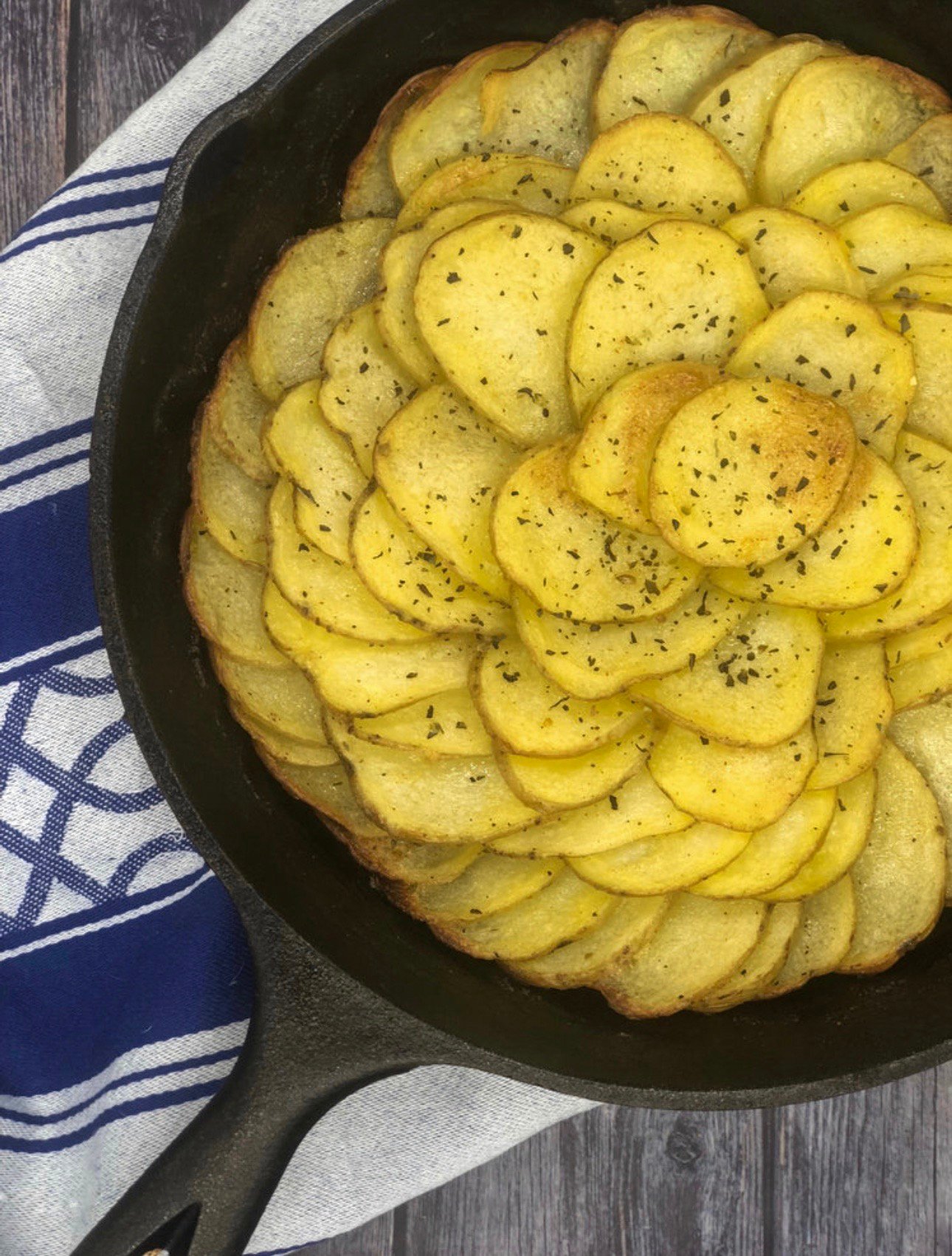 Crispy new potatoes with browned butter recipe