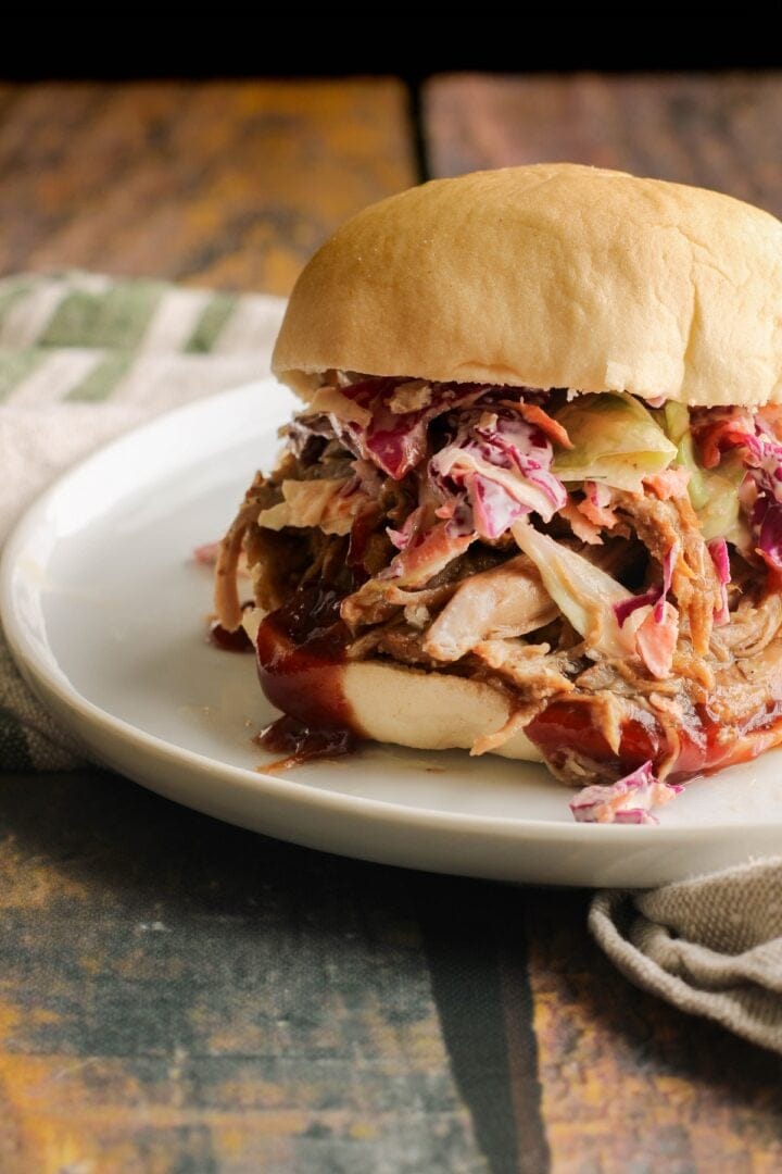 Glutenfree Dutch Oven BBQ Pulled Pork Grain Free Table