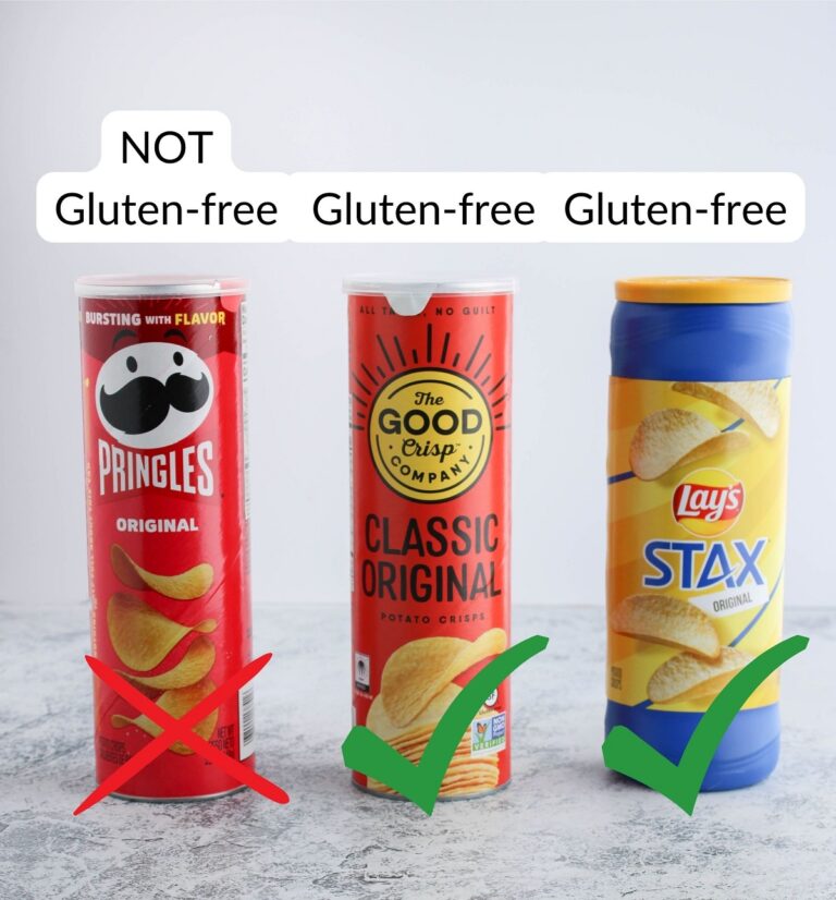 Are Pringles chips glutenfree? Grain Free Table