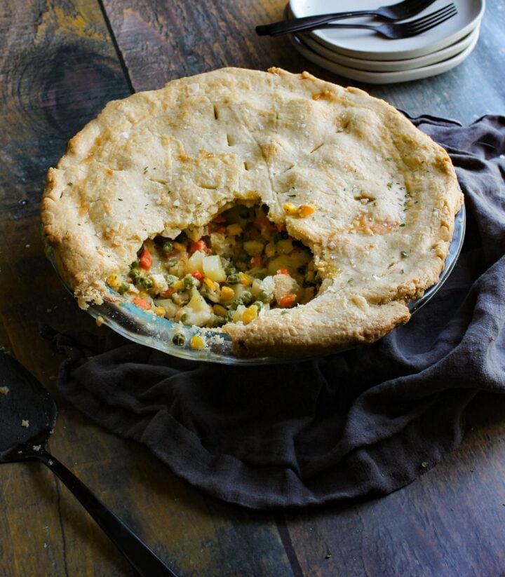 Savory Glutenfree Chicken Pot Pie Grain Free Table