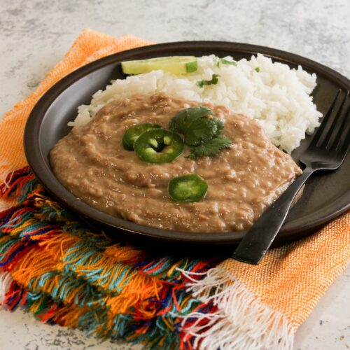 Glutenfree Refried Beans Grain Free Table