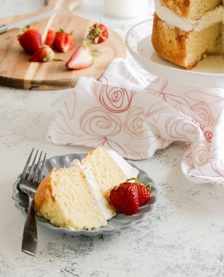 Glutenfree Victoria Sponge Cake Grain Free Table