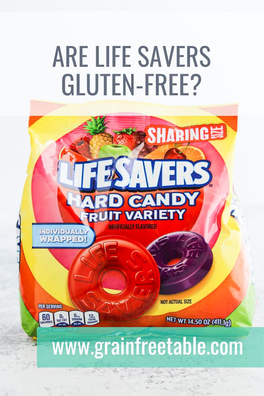Are Lifesavers GlutenFree? Grain Free Table